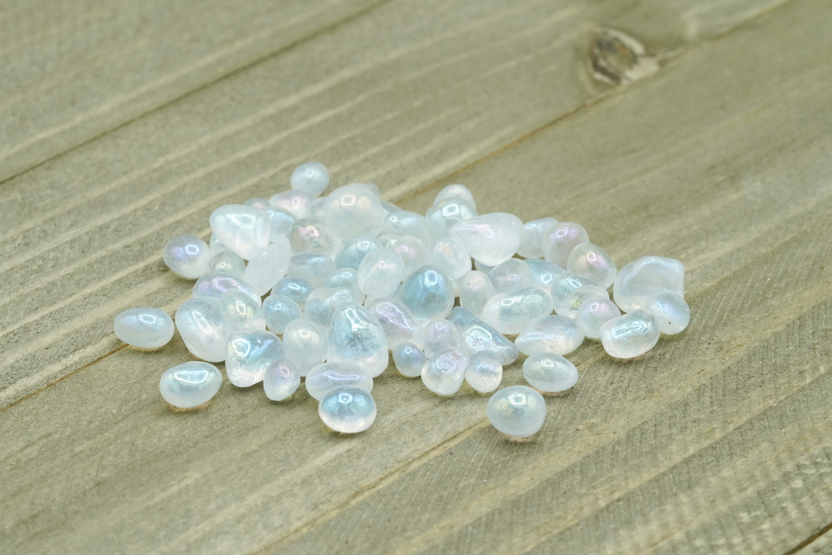 Aura Quartz Tumbled Crystal Chips