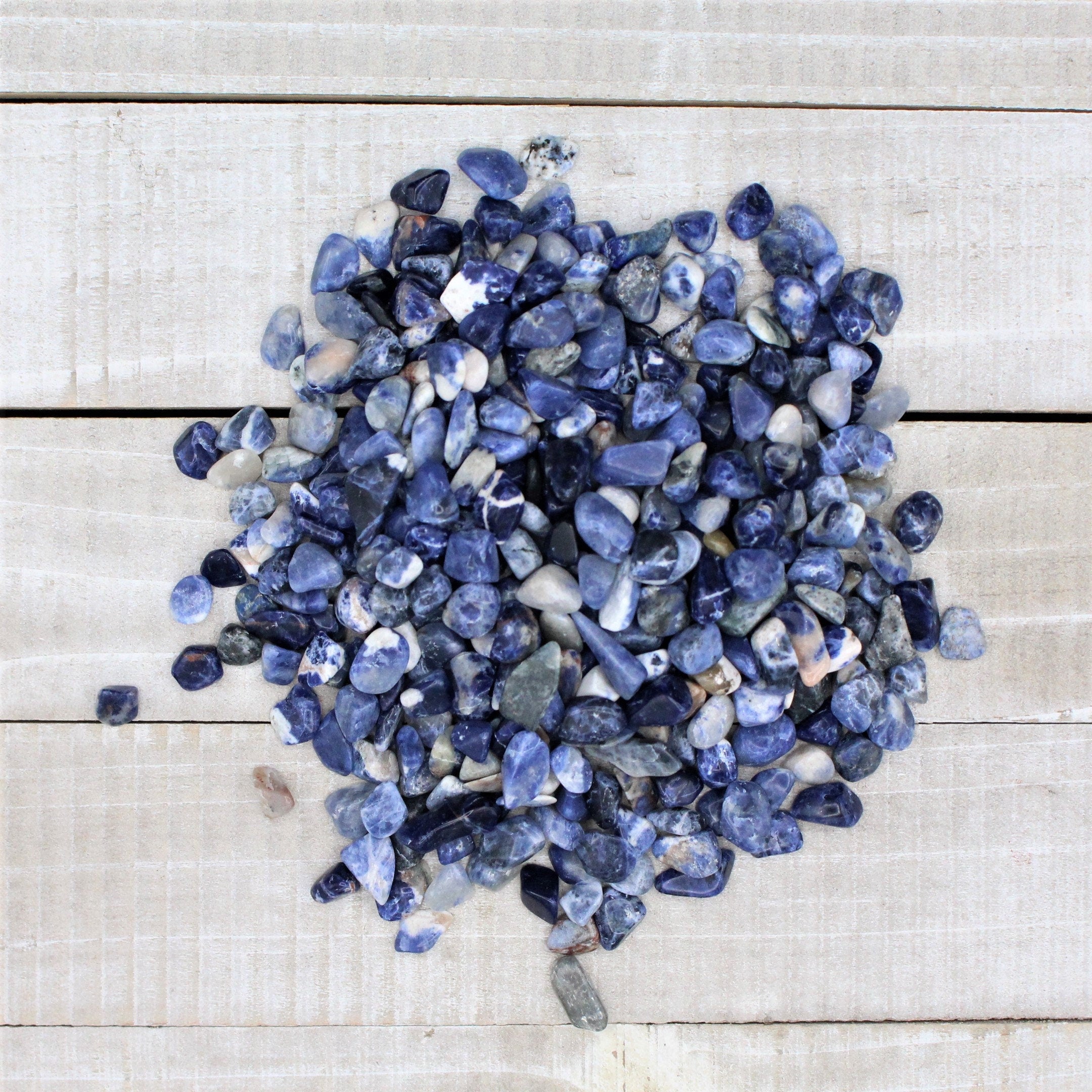 Sodalite Tumbled Crystal Chips