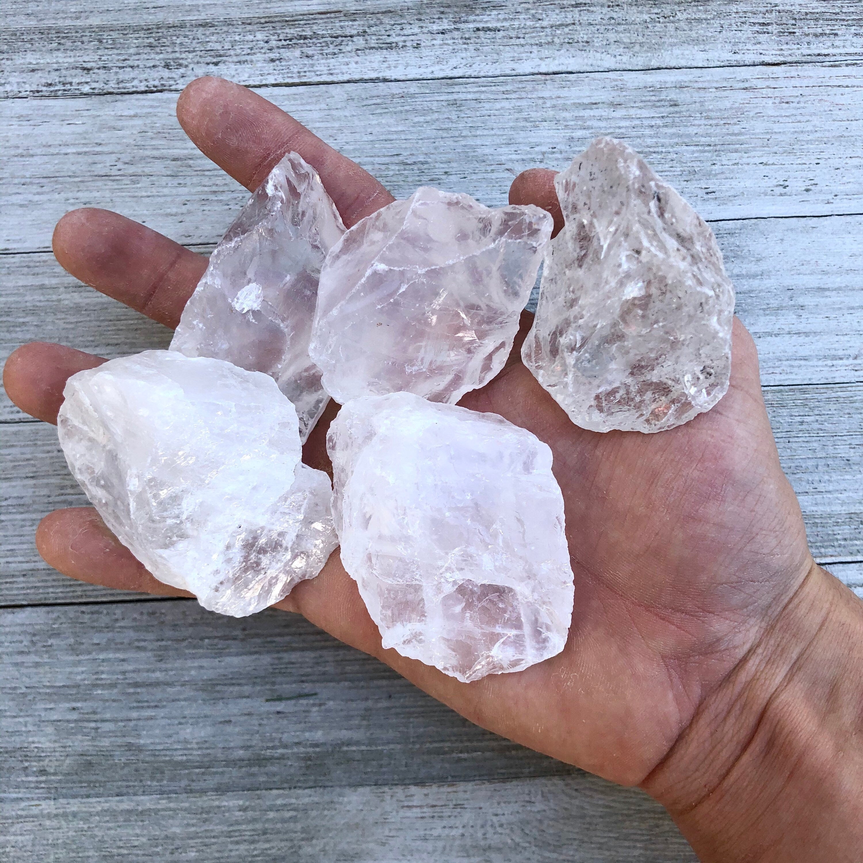 Large Raw Clear Quartz Stone