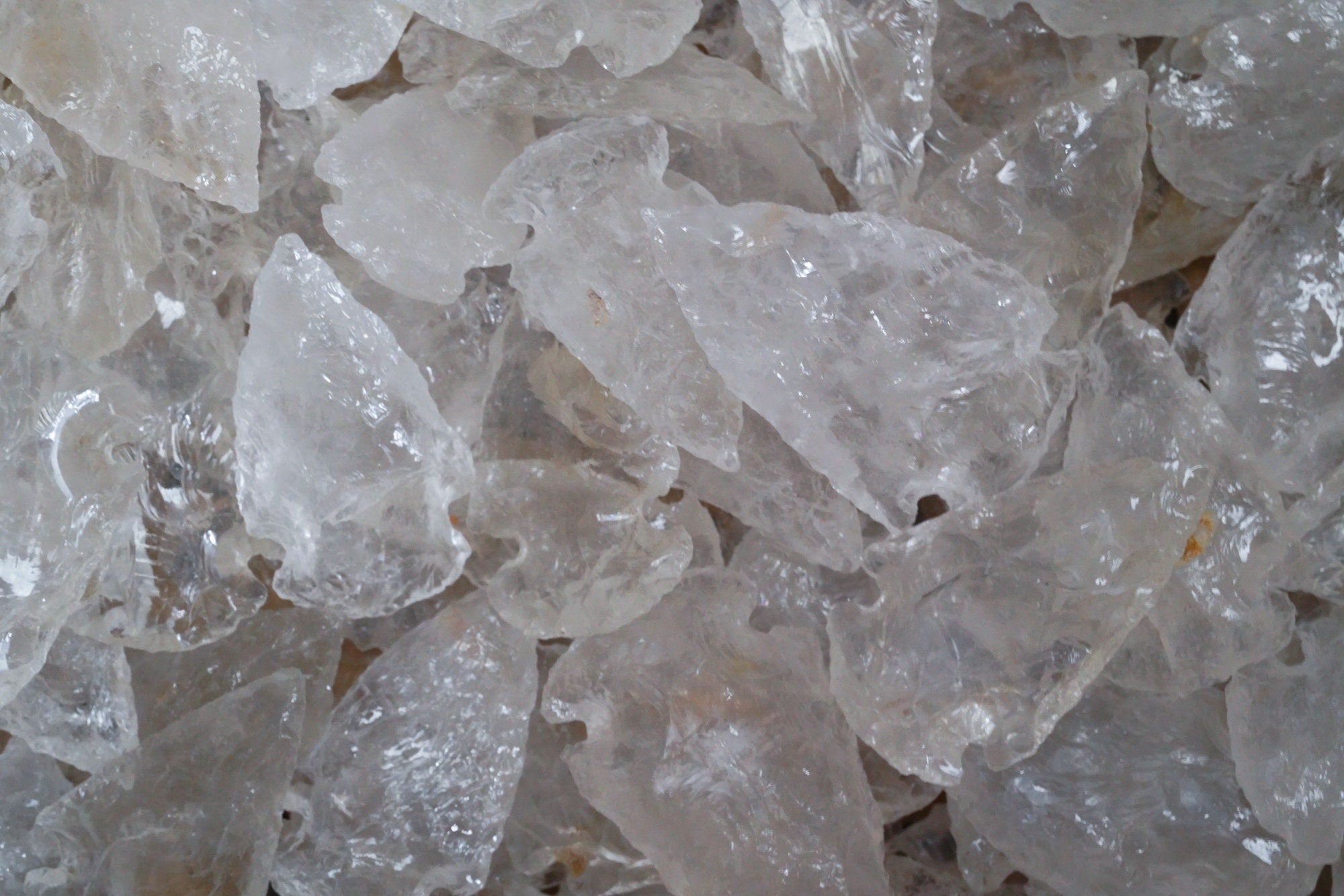 Clear Quartz Crystal Arrowhead