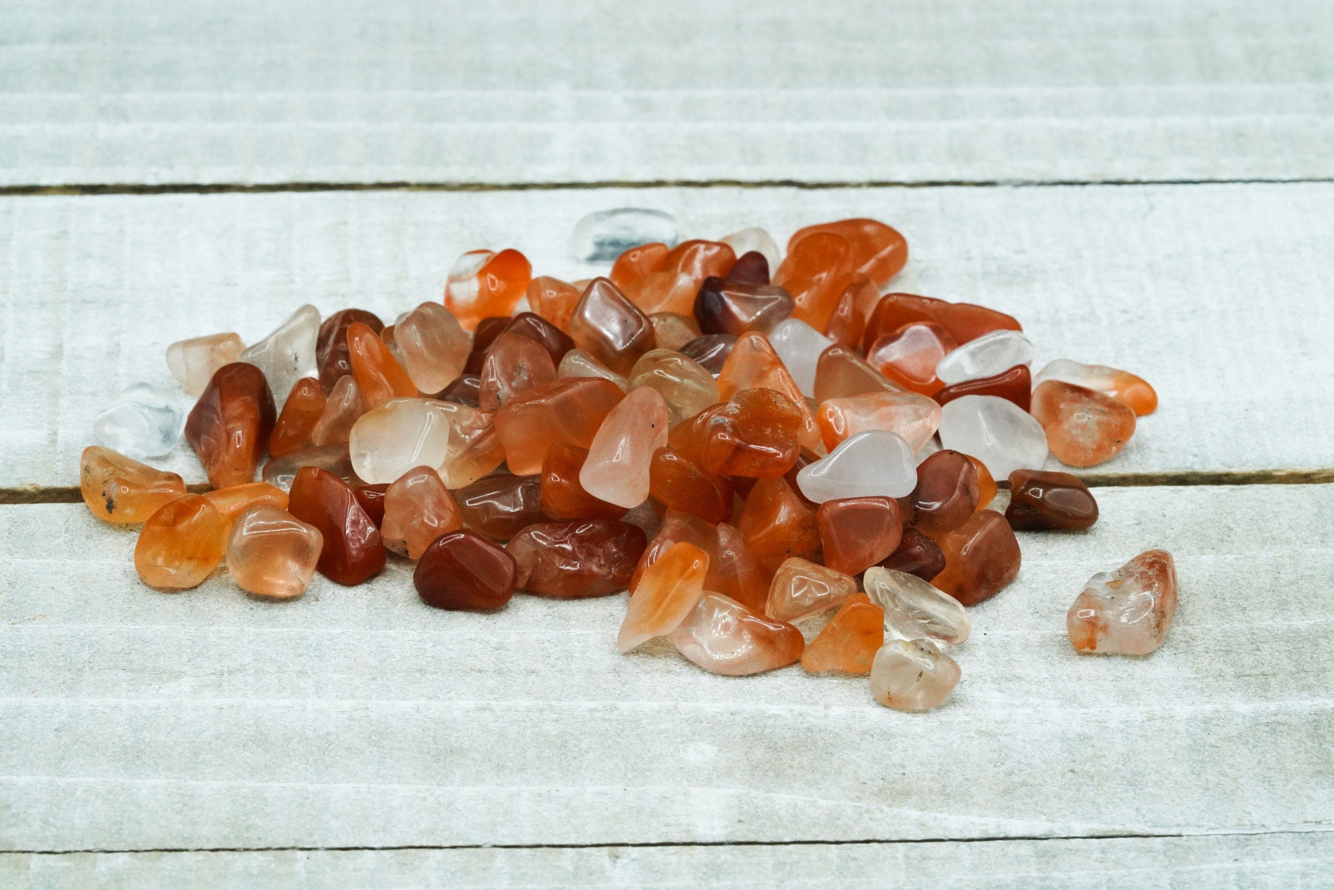 Carnelian Tumbled Crystal Chips