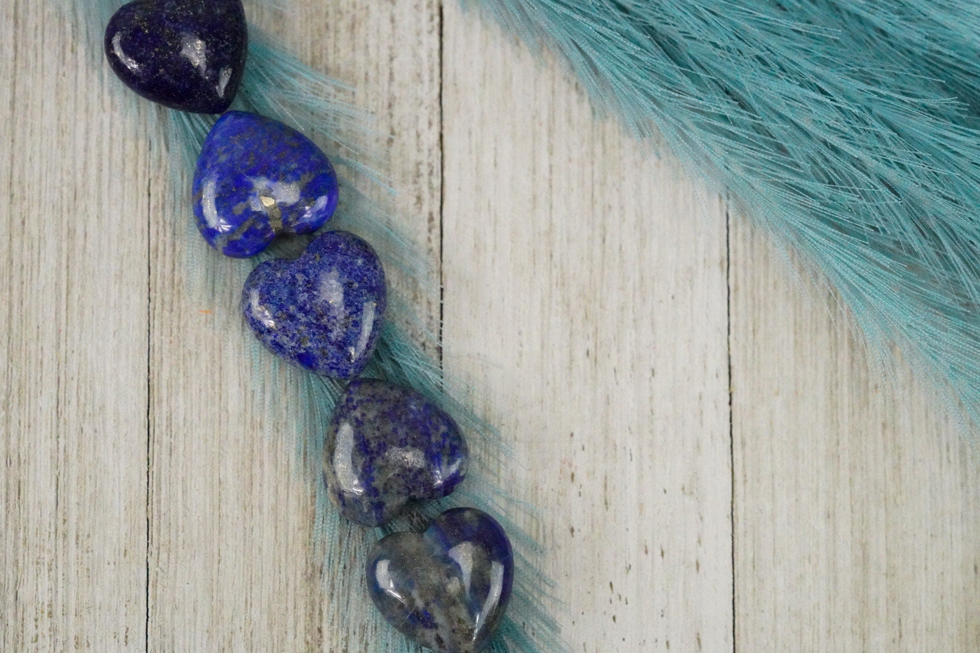 Small Lapis Lazuli Crystal Heart