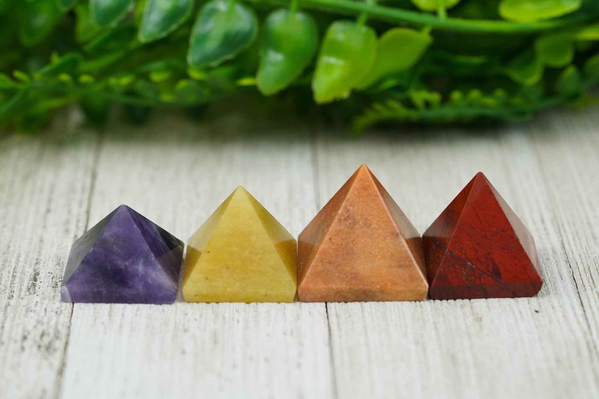 7 Chakra Pyramid Set