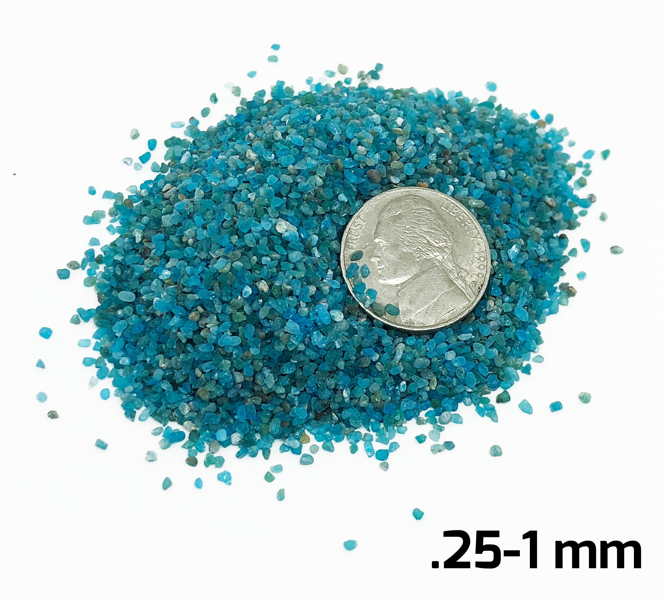 Crushed Apatite, All SIZES, Perfect for Orgone