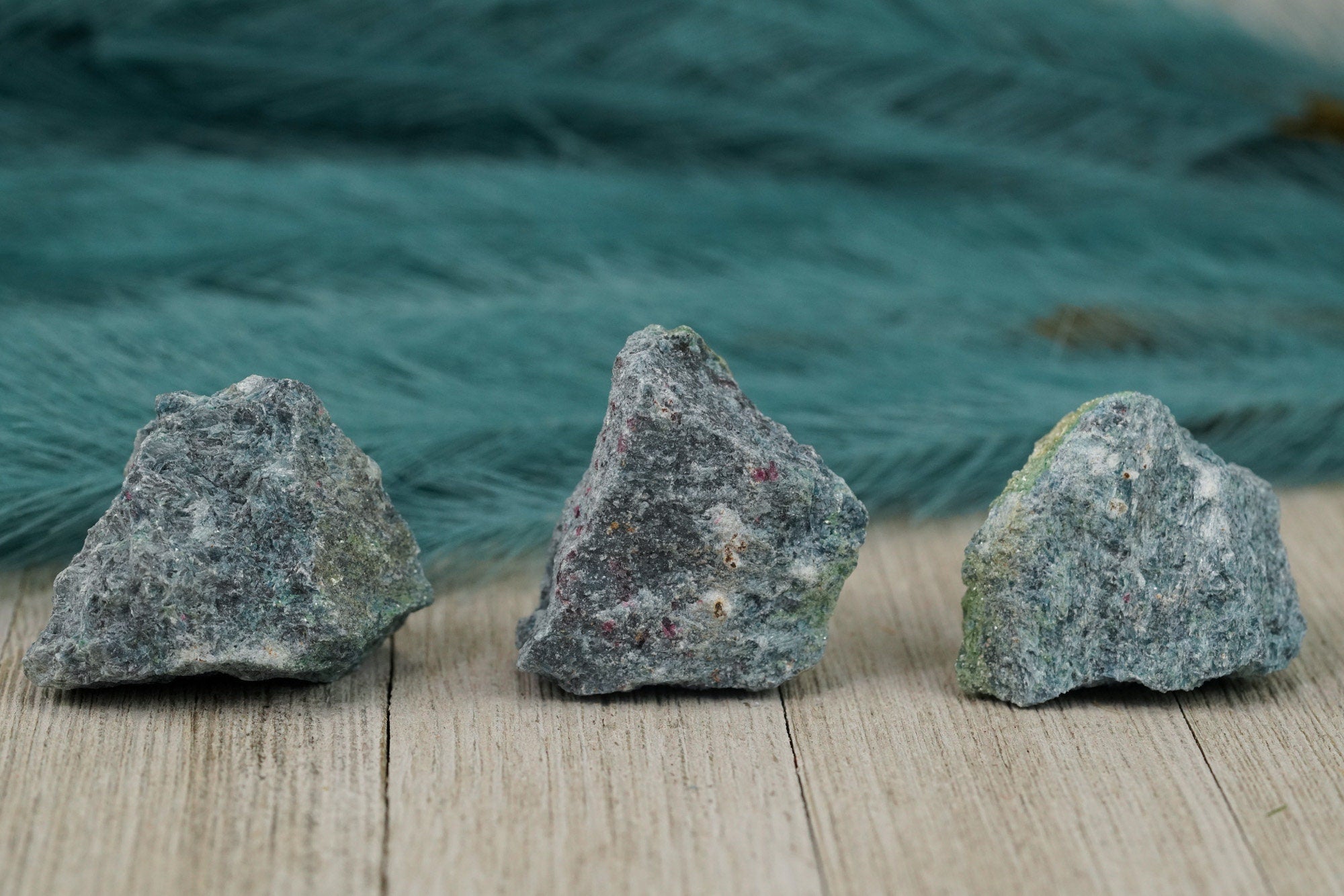 Raw Ruby Fuchsite Rough Crystal