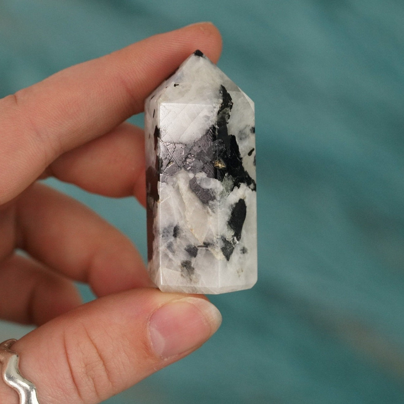 Moonstone Crystal Point