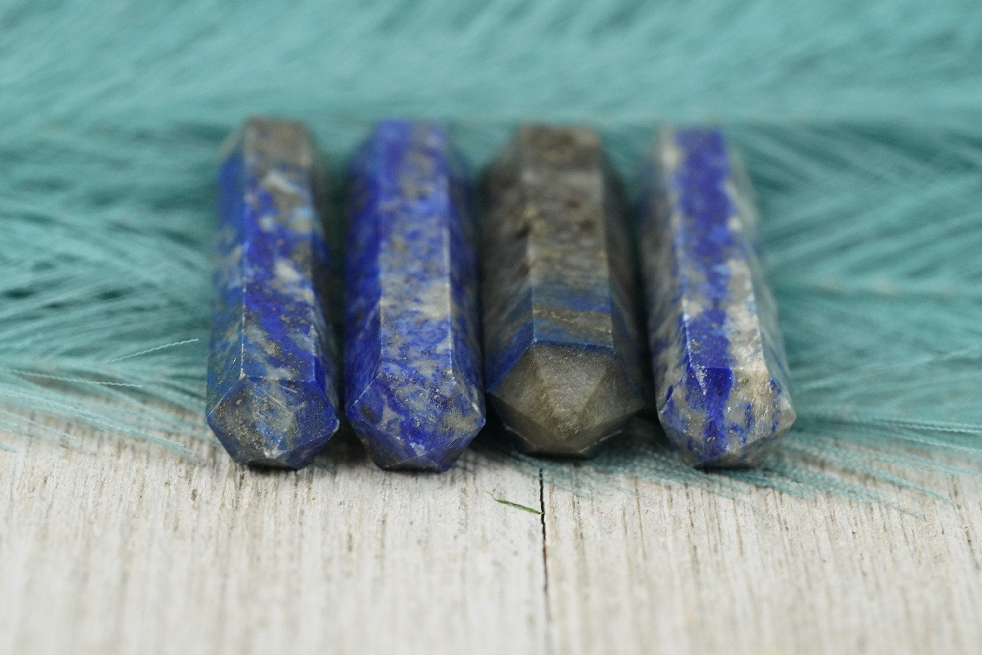 Lapis Lazuli Double Terminated Crystals