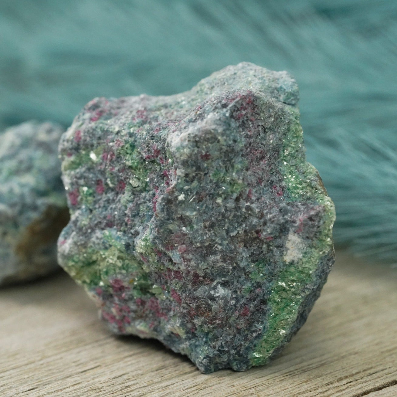 Raw Ruby Fuchsite Rough Crystal