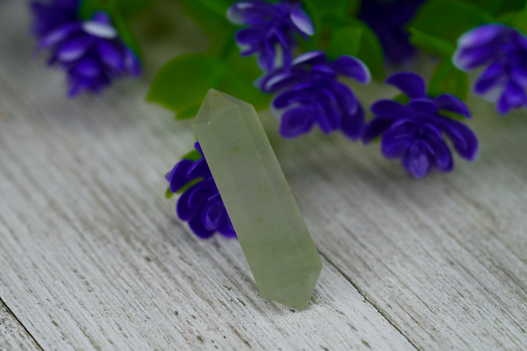 Green Aventurine Double Terminated Crystals