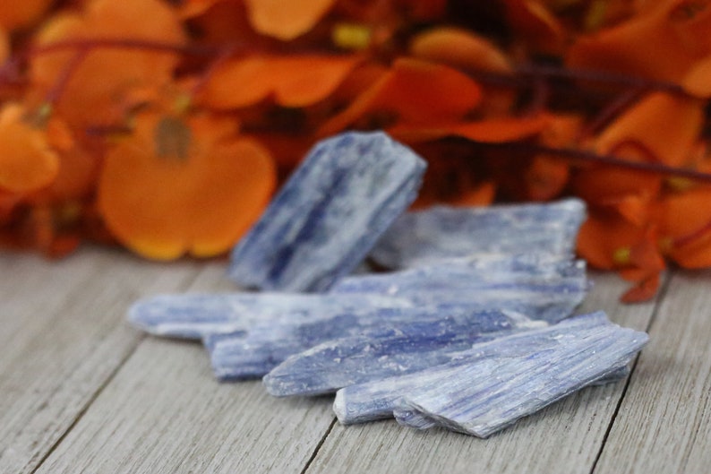 Blue Kyanite Raw Crystal Blades