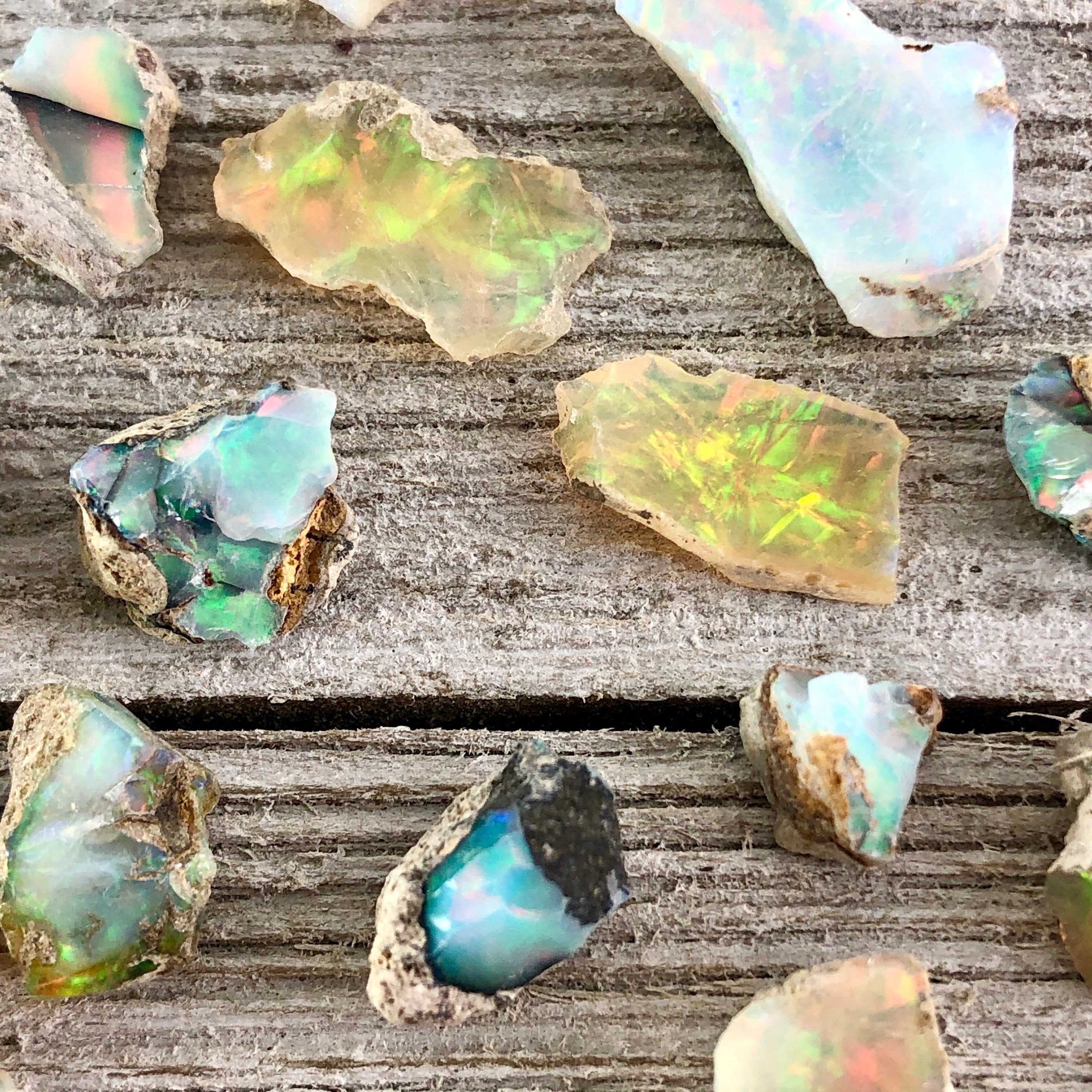 Raw Opal from Ethiopia