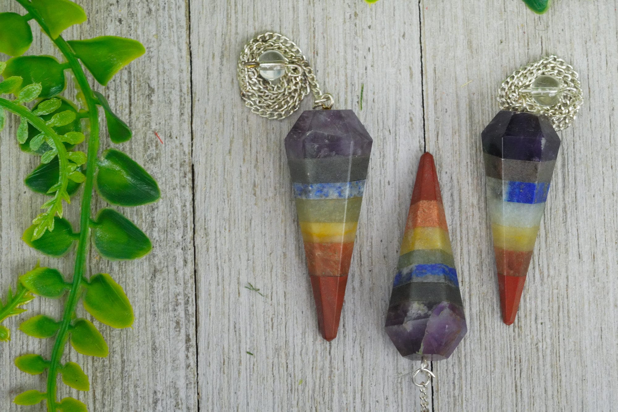 7 Chakra Crystal Pendulum