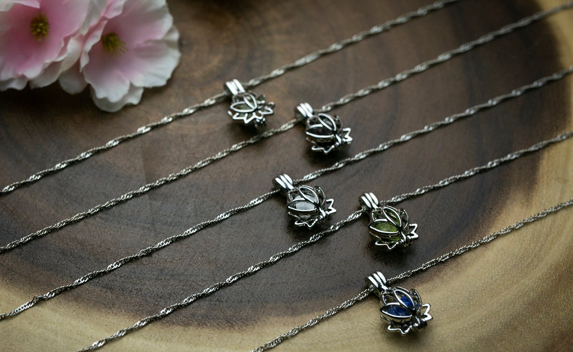 Lotus Flower Necklace