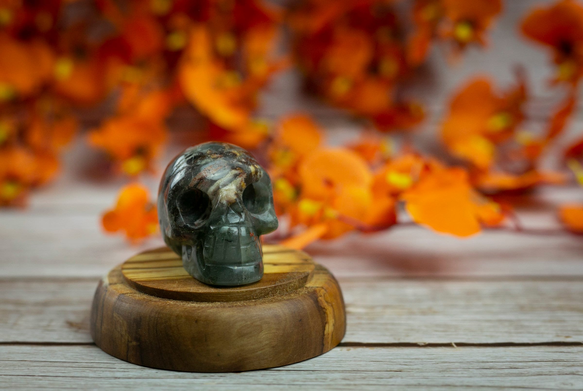 African Bloodstone Crystal Skull