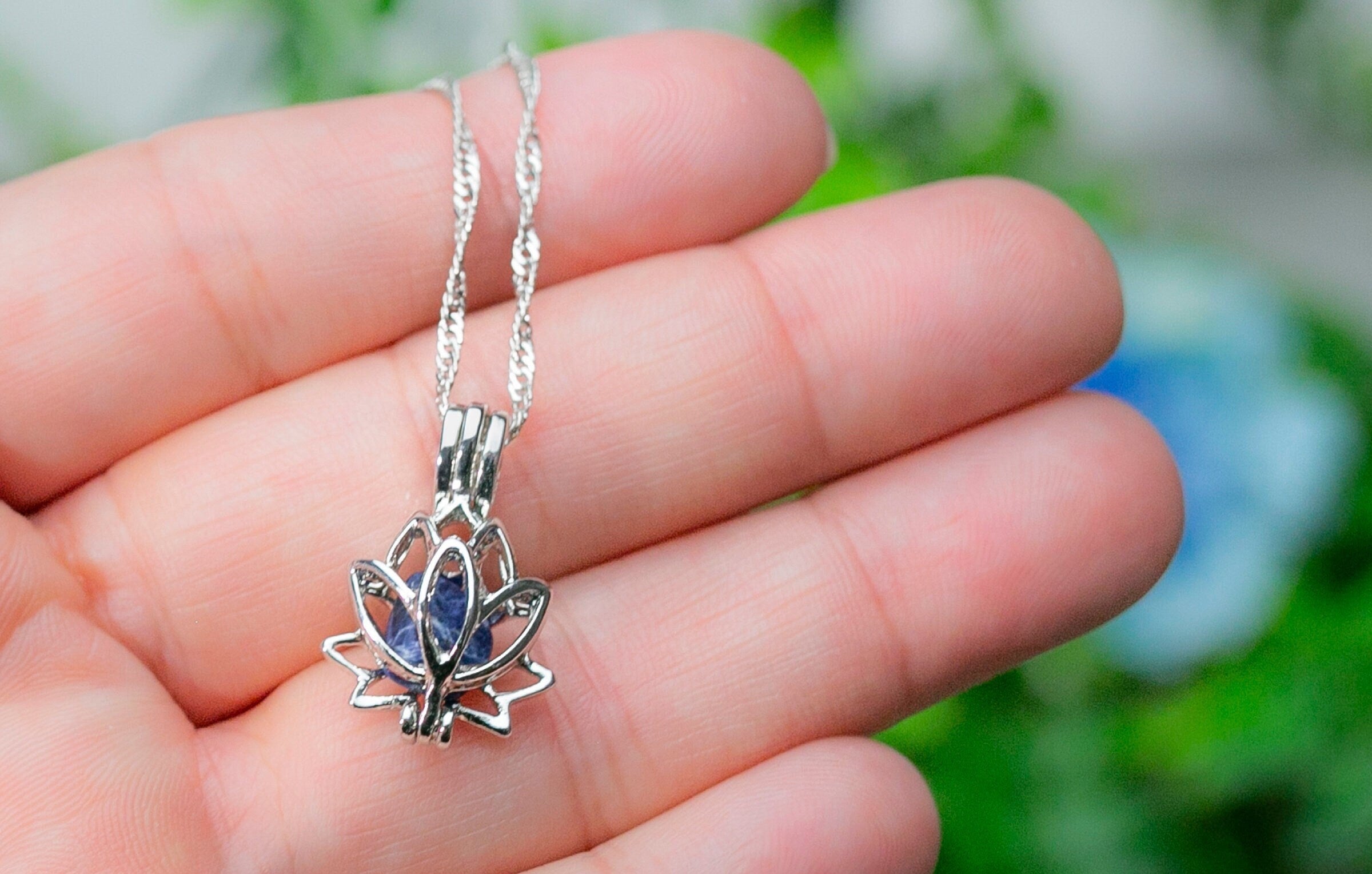 Lotus Flower Necklace