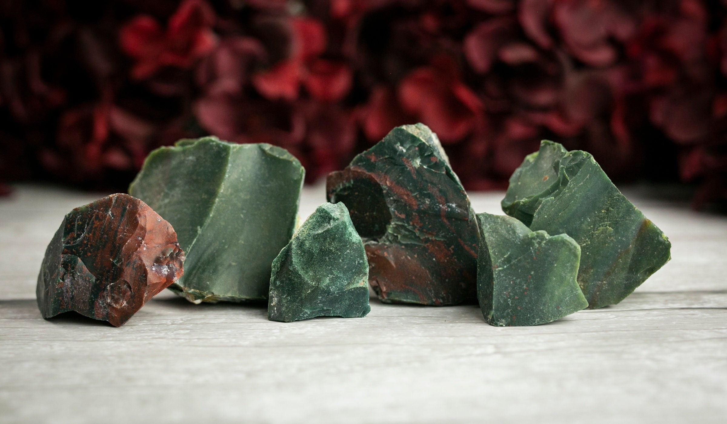 Raw Bloodstone Crystal