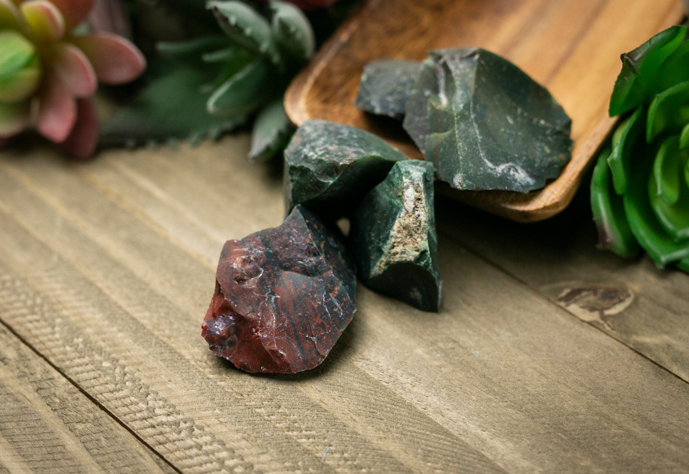 Raw Bloodstone Crystal