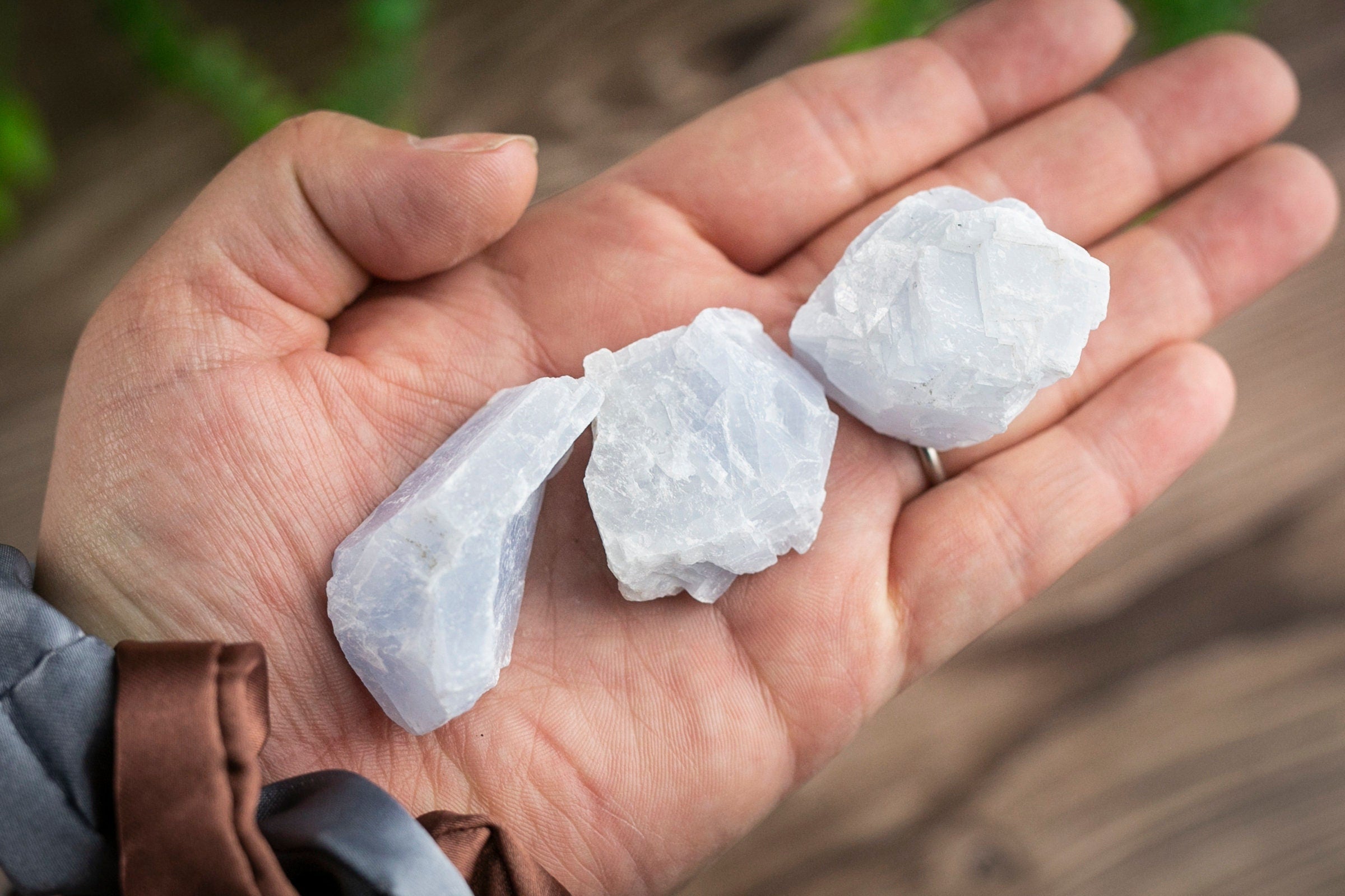 Raw Blue Calcite Crystal