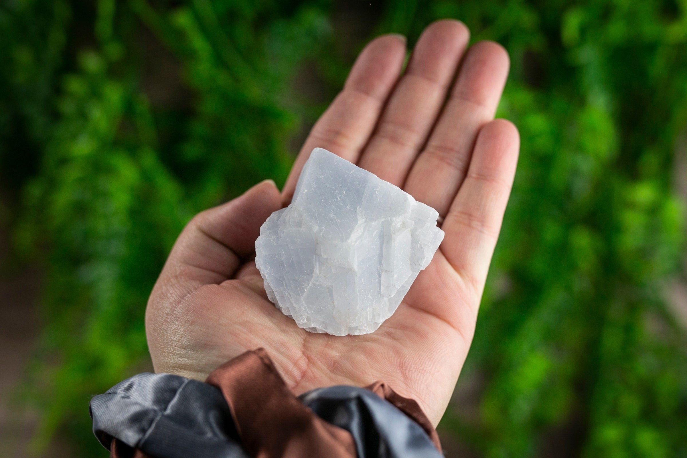 Raw Blue Calcite Crystal