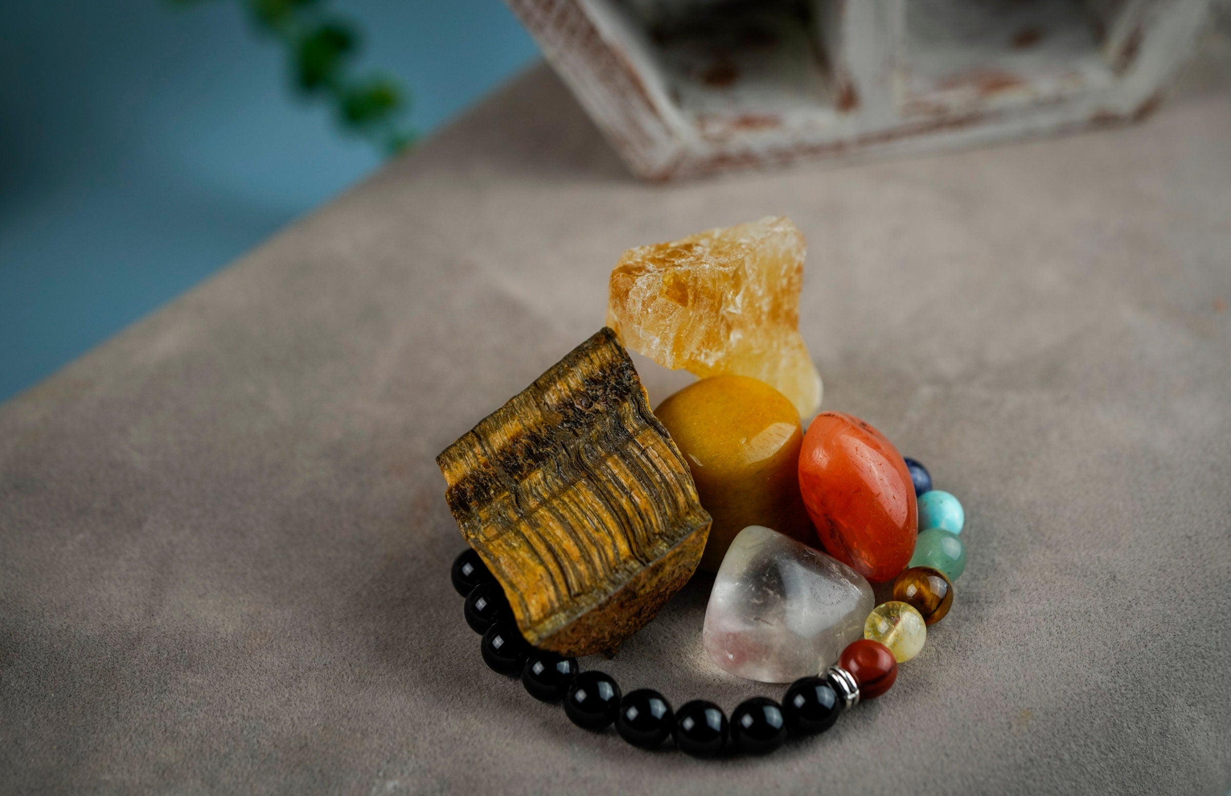 Solar Plexus Chakra Crystal Set