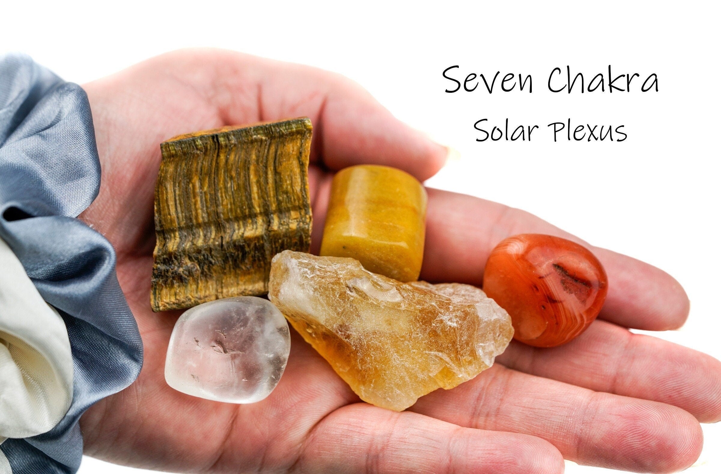 Solar Plexus Chakra Crystal Set